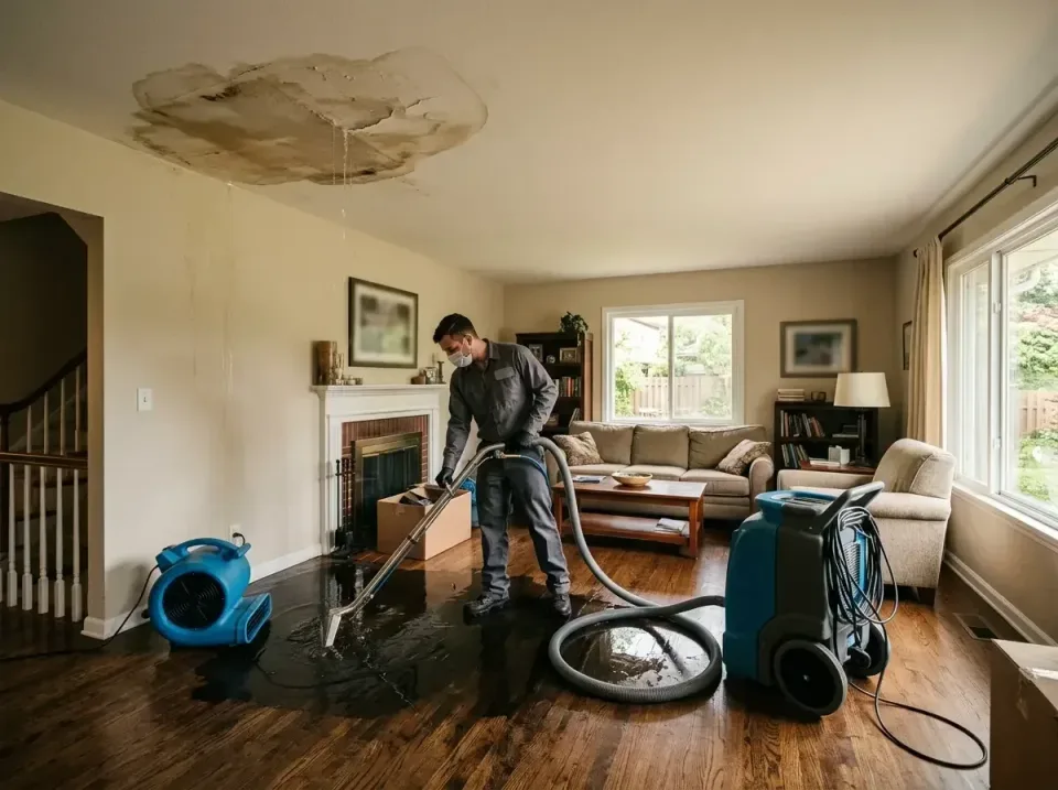 attic-pipe-burst-ceiling-drip-008 — frequently asked questions, Water Damage Restoration & Carpet Care in Brandon, FL